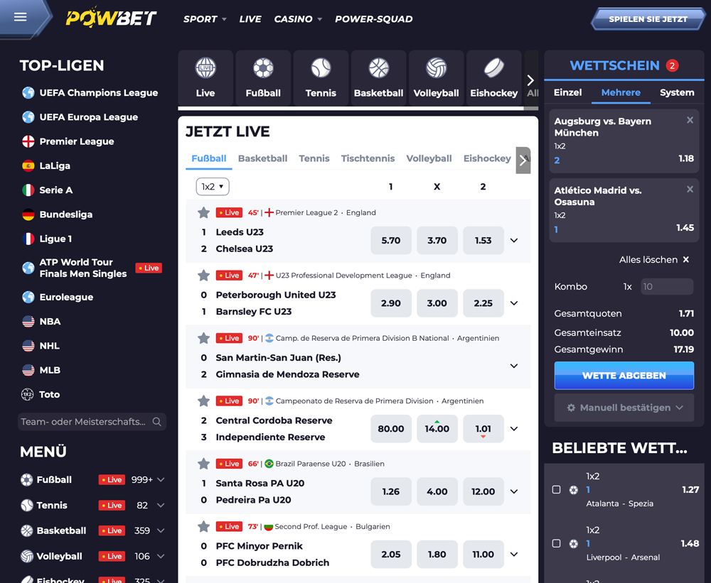 powbet website