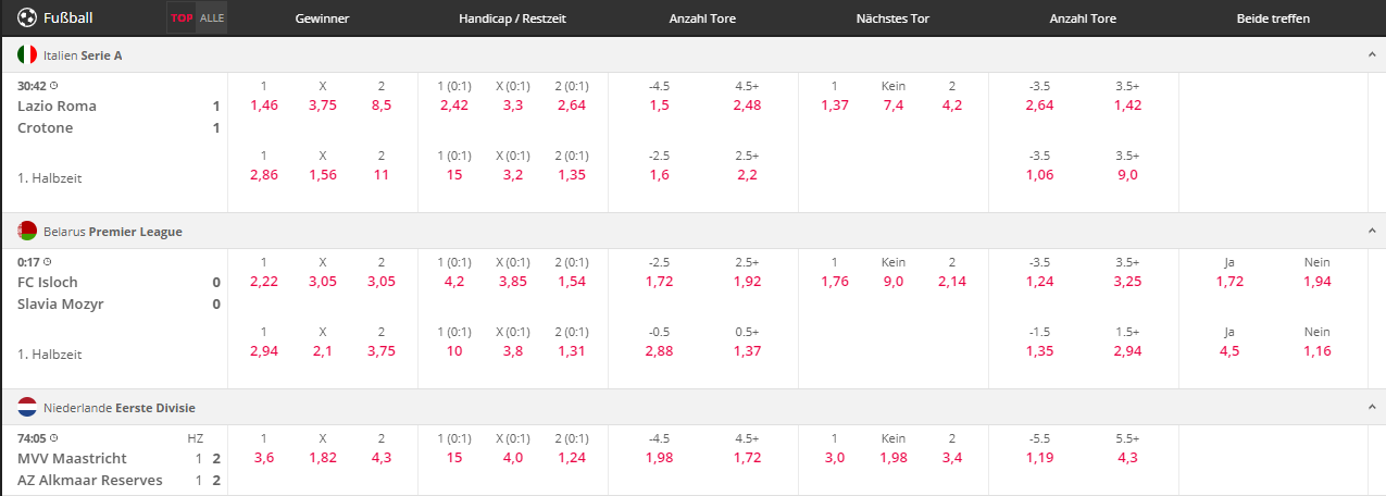 Livewetten