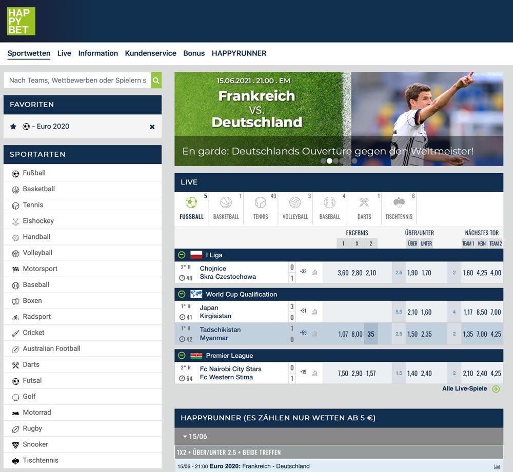 happybet website