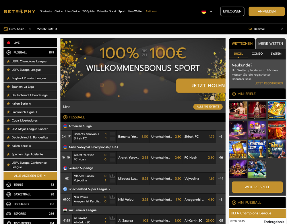betrophy website