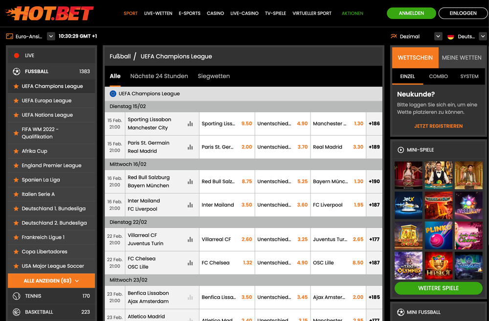 hotbet website