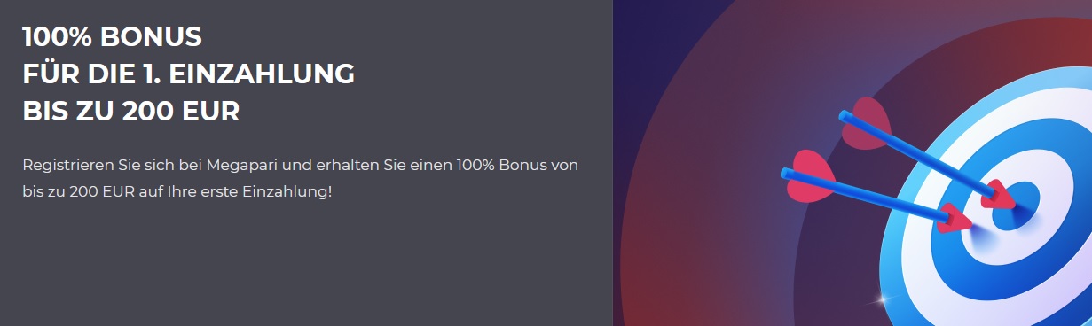 megapari wettbonus 200 euro