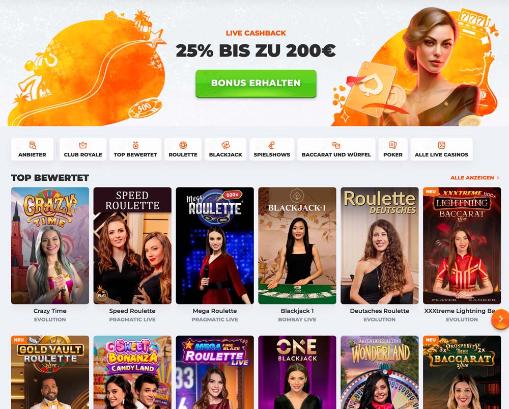 betriot livecasino