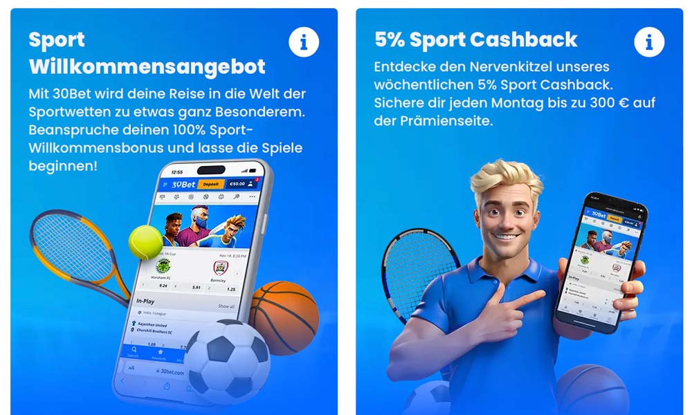 30bet sportwettenbonus