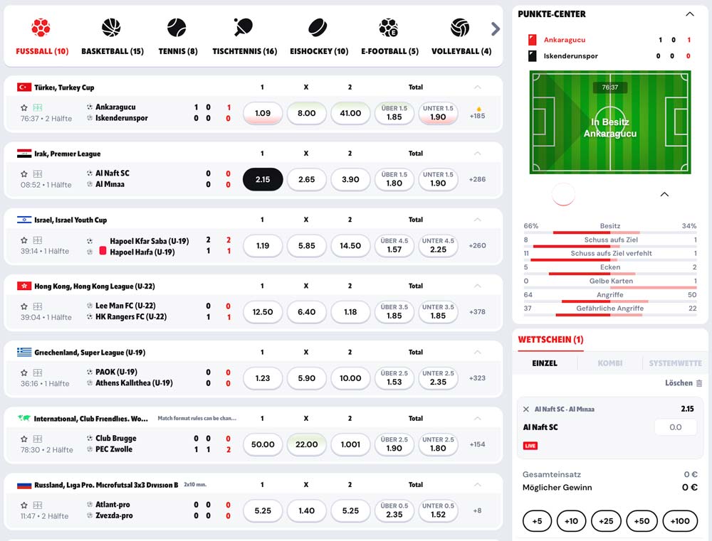 supabet livewetten
