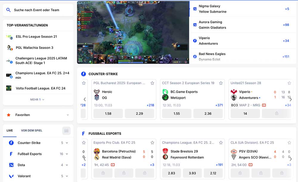 vulkanspiele esport