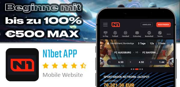 N1bet popup mobil