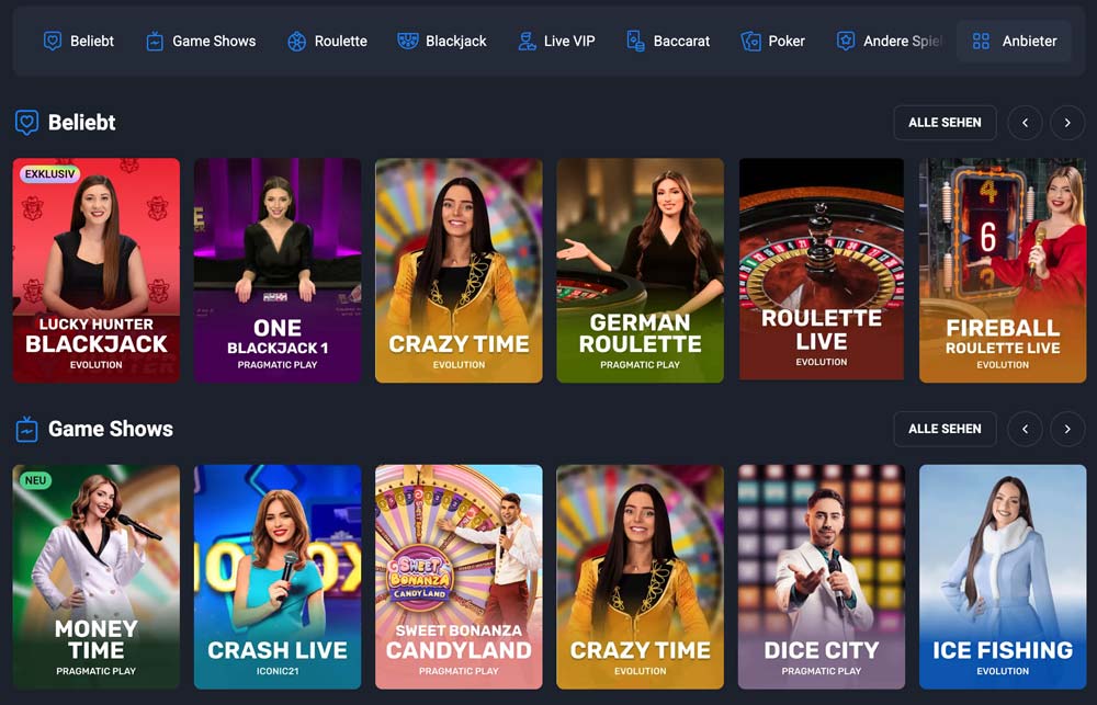 luckyhunter casino