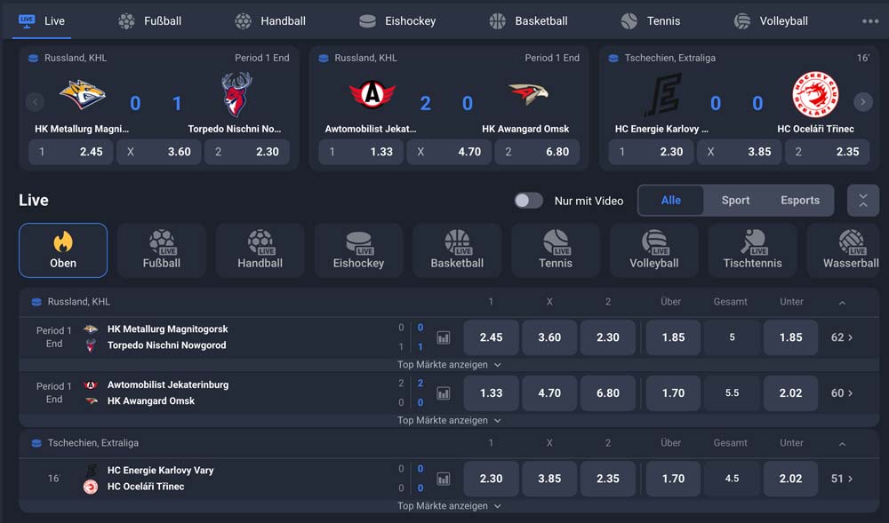 luckyhunter livewetten