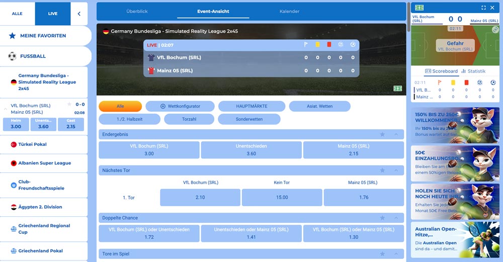felicebet livewetten