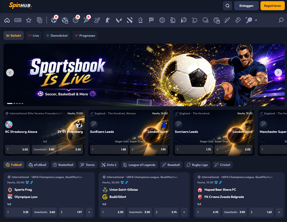 spinhub website