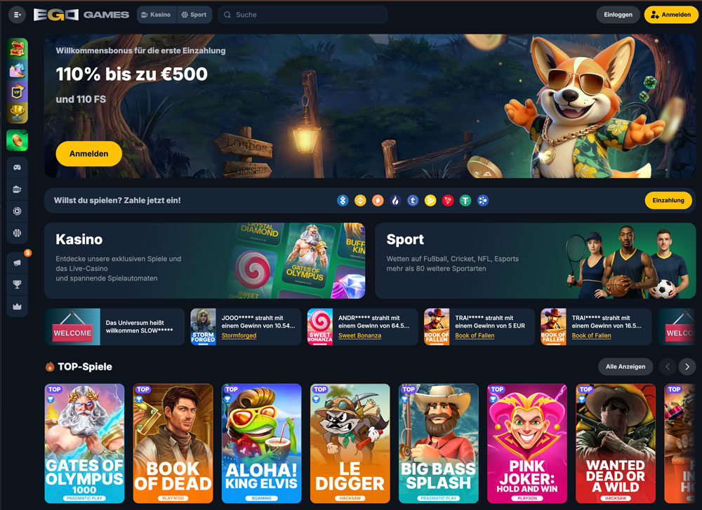 egogames sport casino